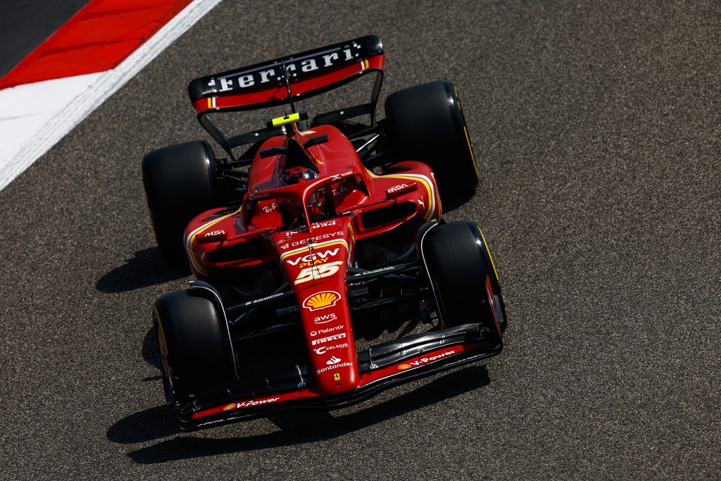 Carlosas Sainzas Ferrari Formulė-1
