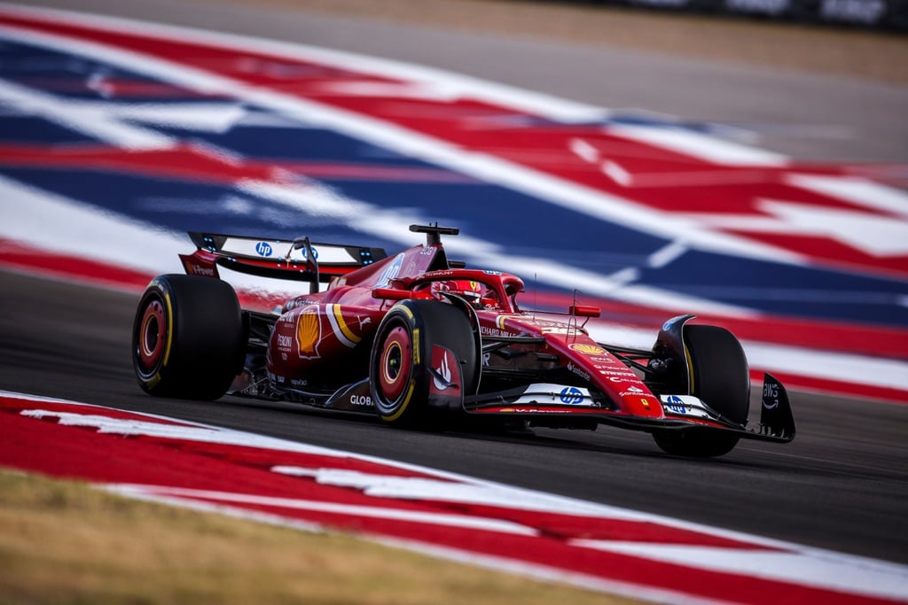 Charlesas Leclercas Ferrari Formulė-1