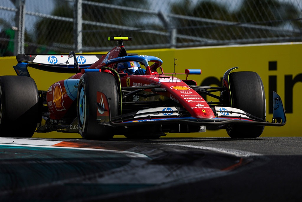 Carlosas Sainzas Ferrari