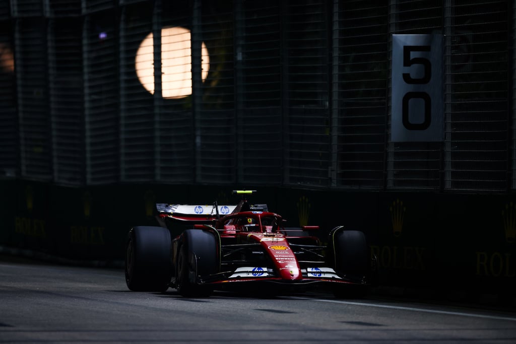 Carlosas Sainzas Ferrari Formulė-1