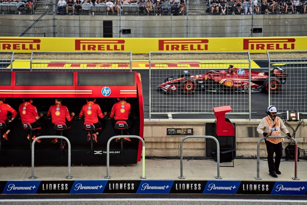 Charlesas Leclercas Ferrari Formulė-1