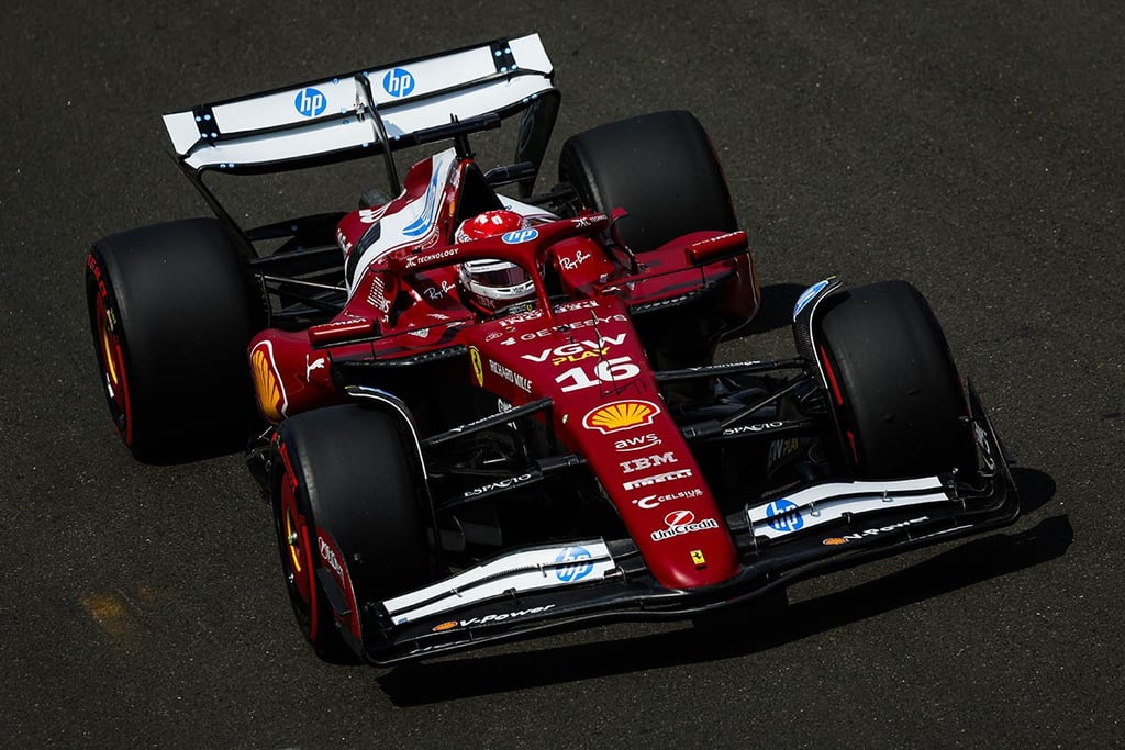 Charlesas Leclercas Ferrari