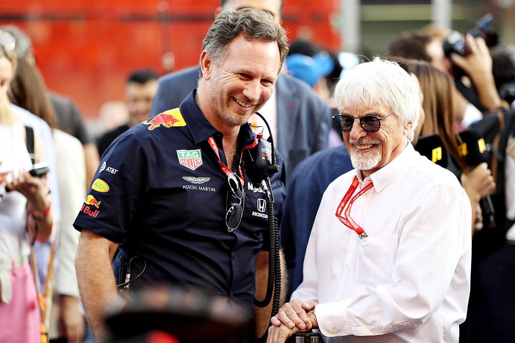 Christianas Horneris Bernie Ecclestone'as