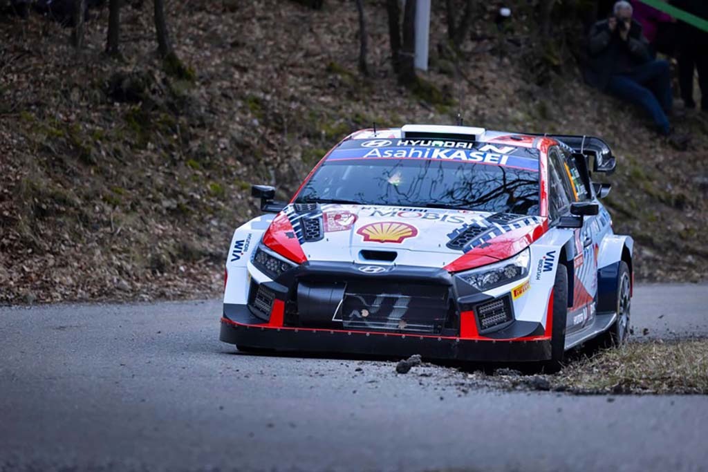 Ottas Tanakas Hyundai WRC