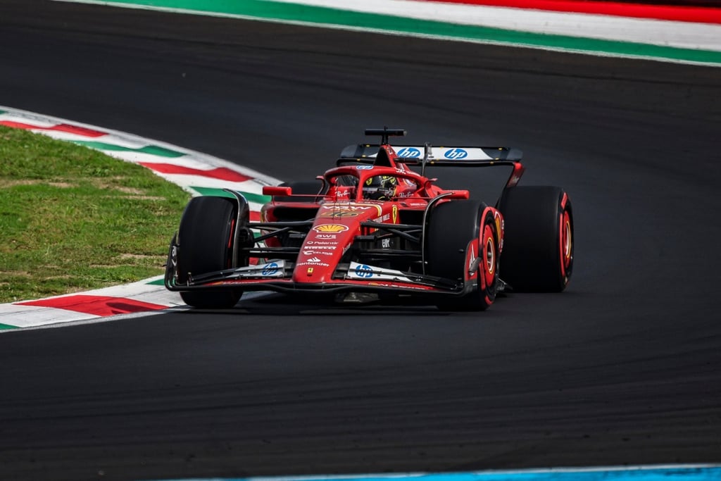 Charlesas Leclercas Ferrari
