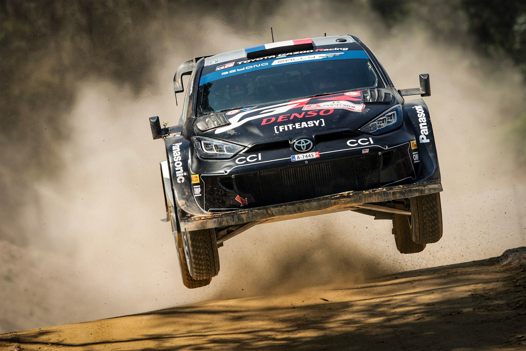 Sebastienas Ogier Toyota WRC