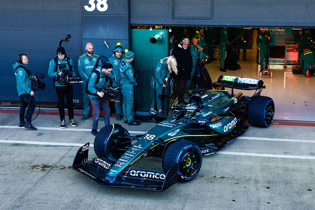 Lance'as Strollas Aston Martin Formulė-1