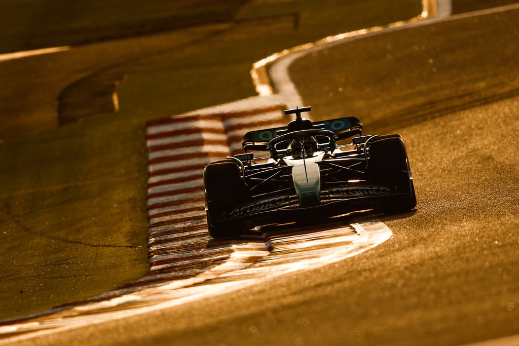Aston Martin Formulė-1 bandymai Bahreinas