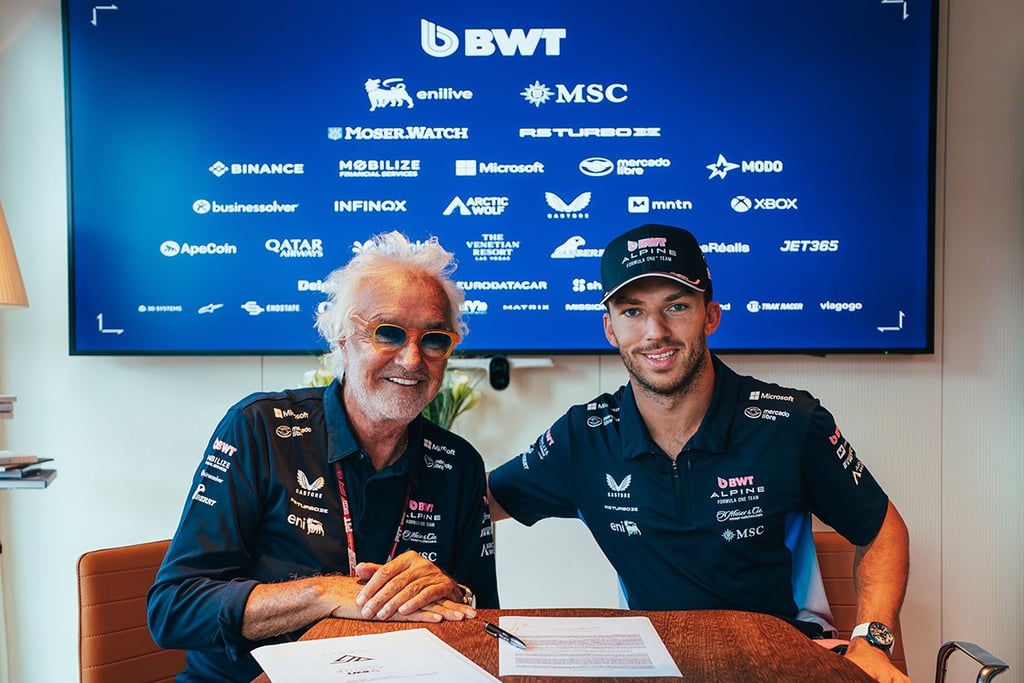 Fliavio Briatore Pierre'as Gasly