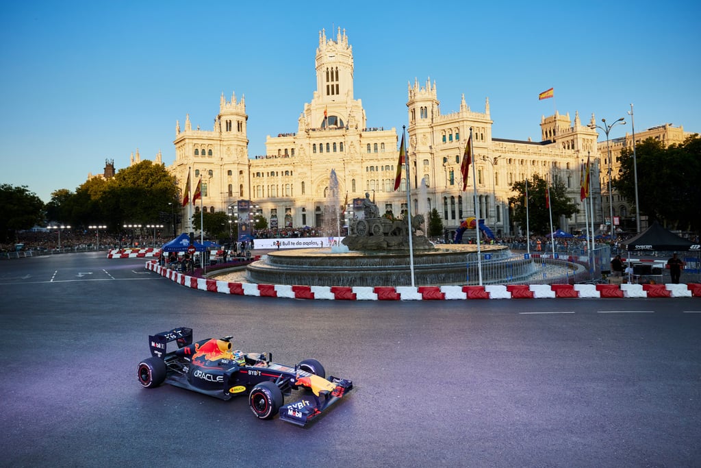 Madridas Ispanija Formulė-1 Red Bull
