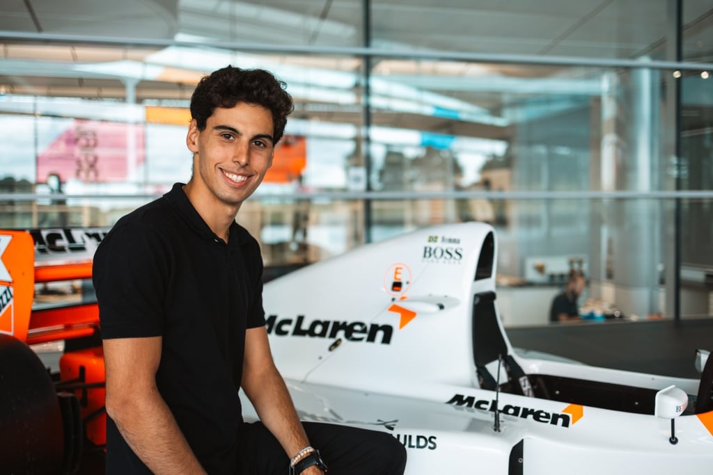 Gabrielis Bortoleto McLaren Formulė-1