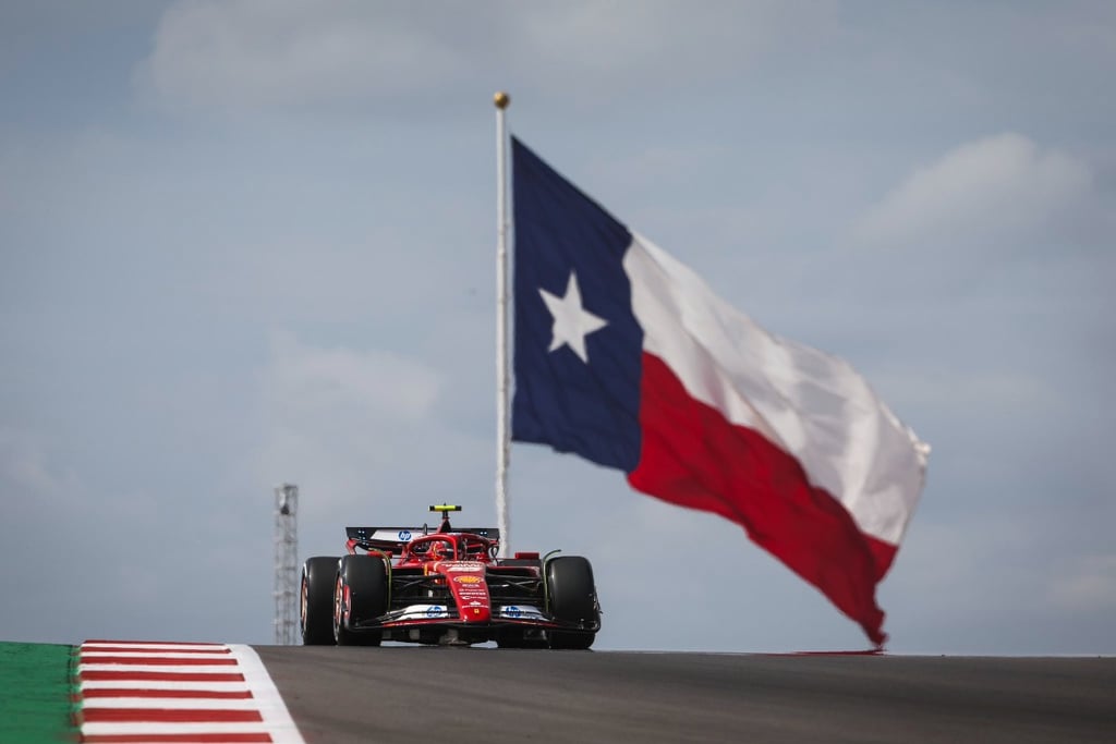Carlosas Sainzas Ferrari COTA Formulė-1