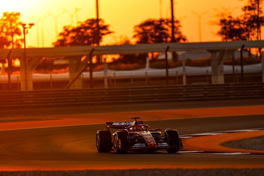 Charlesas Leclercas Ferrari Formulė-1