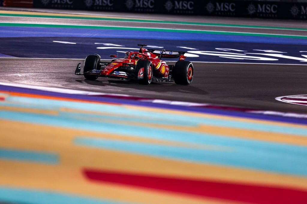 Charlesas Leclercas Ferrari Formulė-1
