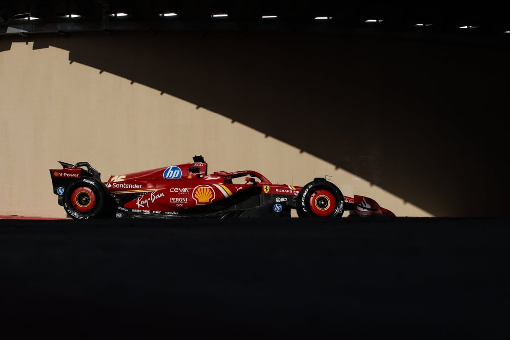 Charlesas Leclercas Ferrari Formulė-1