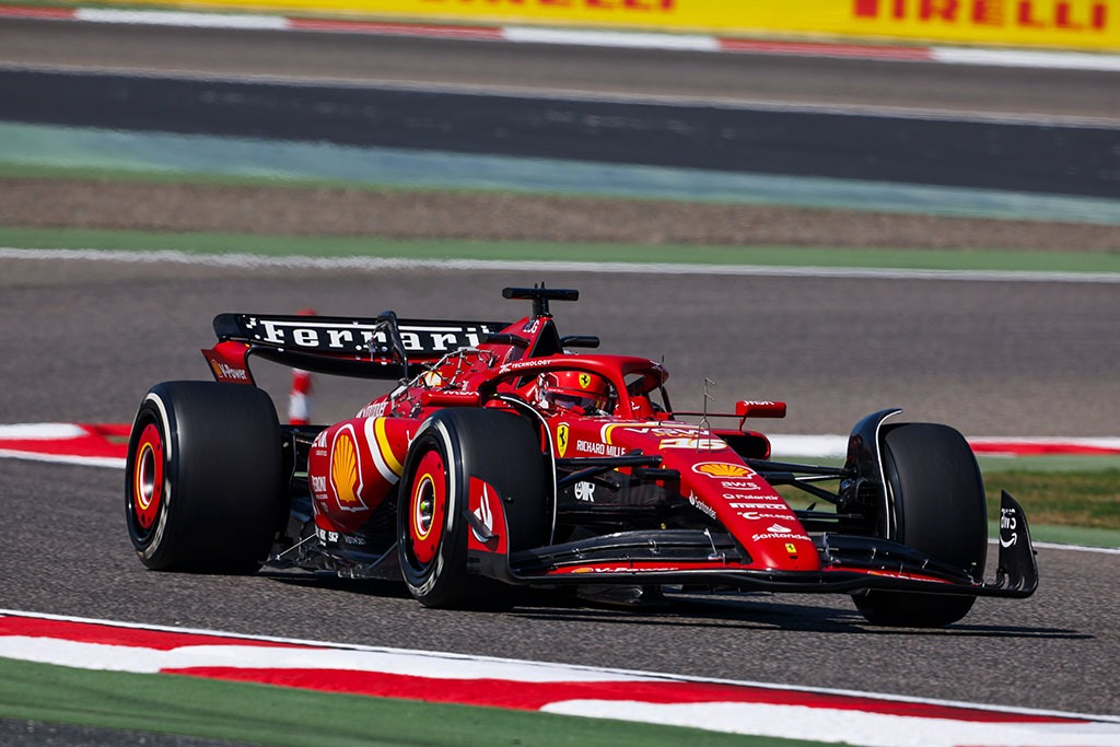 Charlesas Leclercas Ferrari Formulė-1