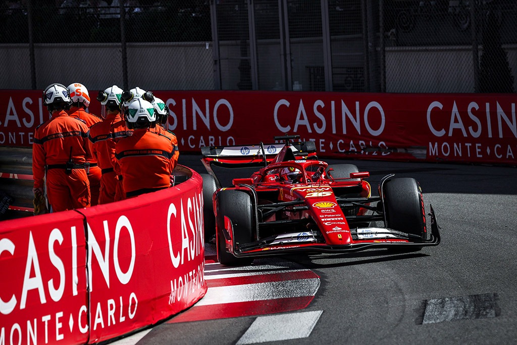 Charlesas Leclercas Ferrari