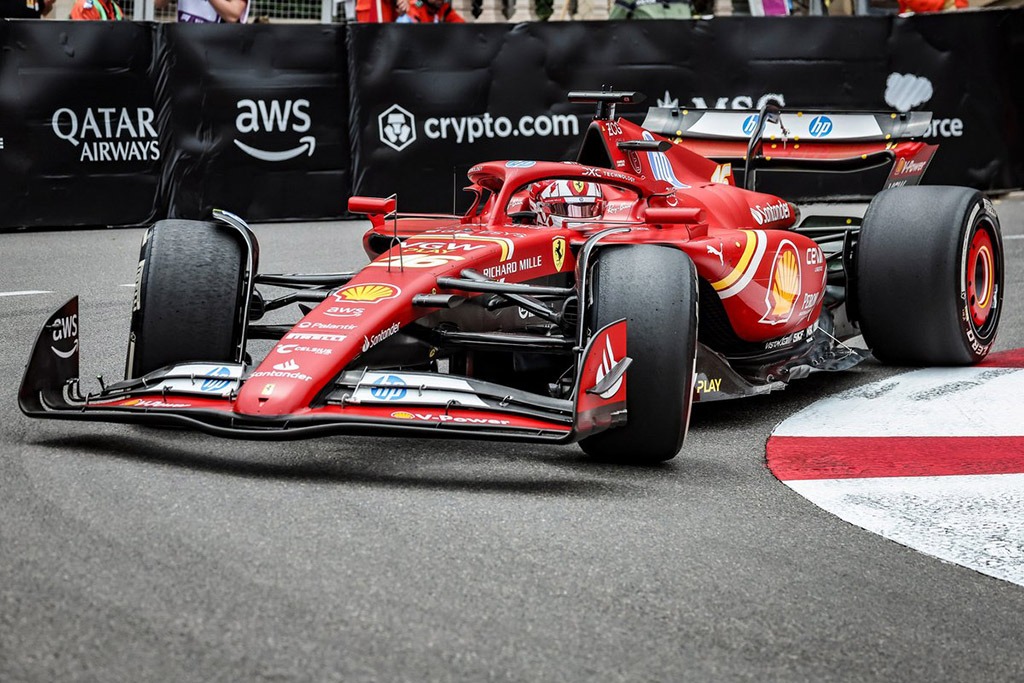 Charlesas Leclercas Ferrari