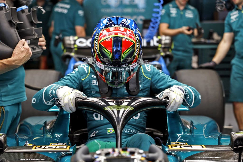 Felipe Drugovichius Aston Martin Formulė-1
