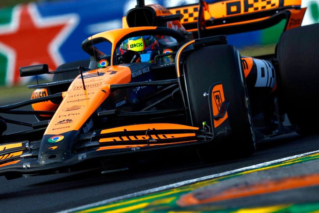 Oscaras Piastri McLaren