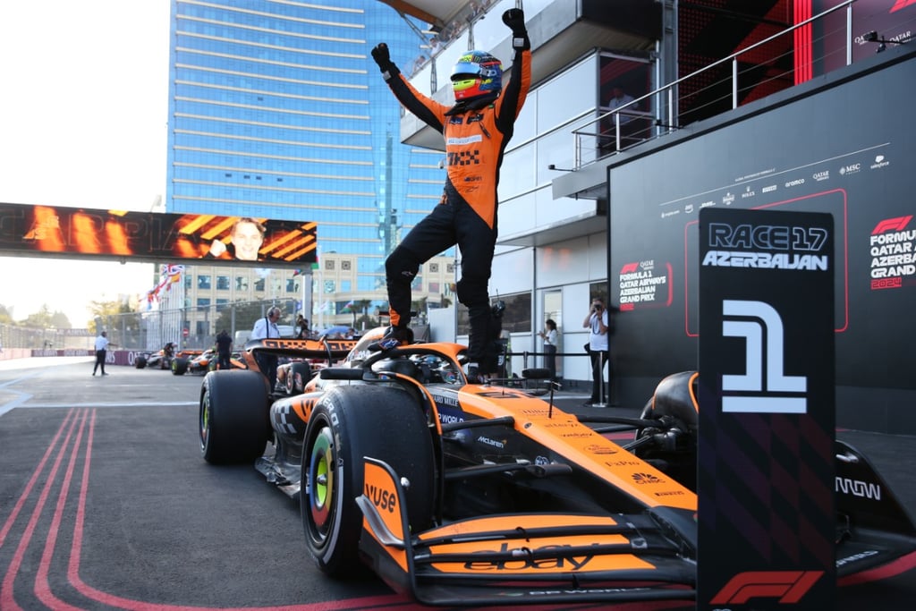 Oscaras Piastri McLaren Formulė-1