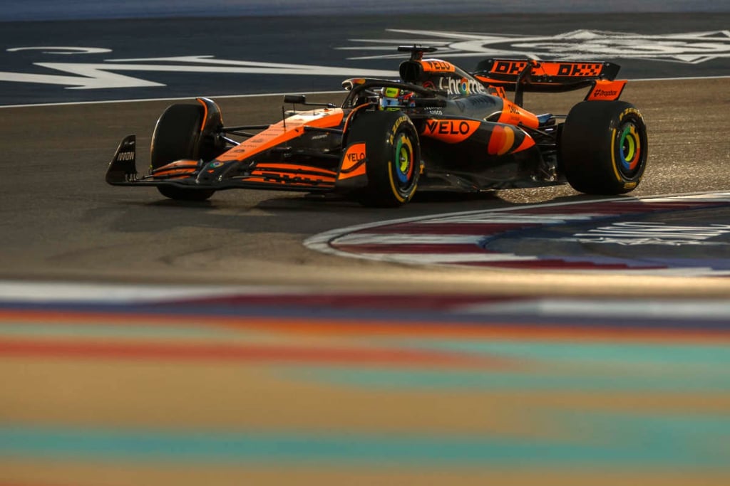 Oscaras Piastri McLaren Formulė-1 sprintas