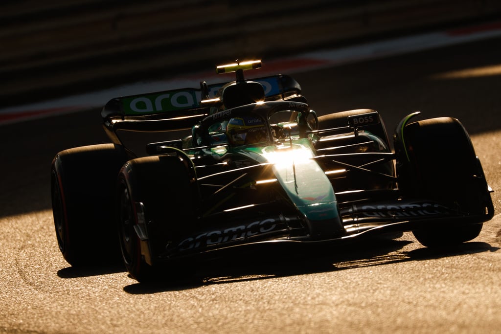 Fernando Alonso Aston Martin Formulė-1