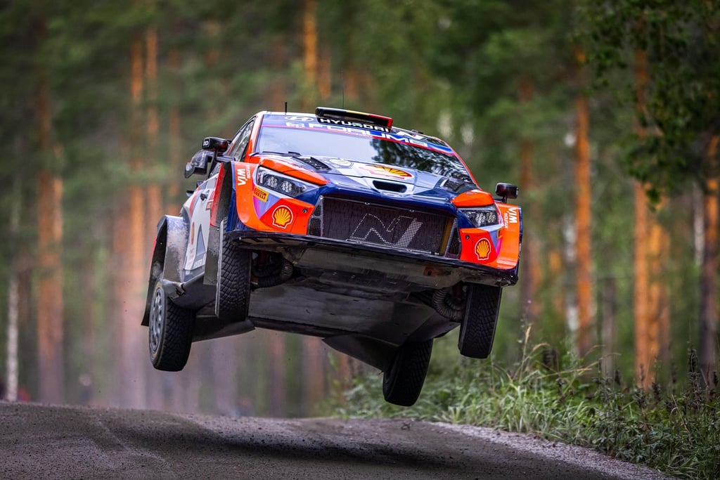 Thierry Neuville'is Hyundai WRC
