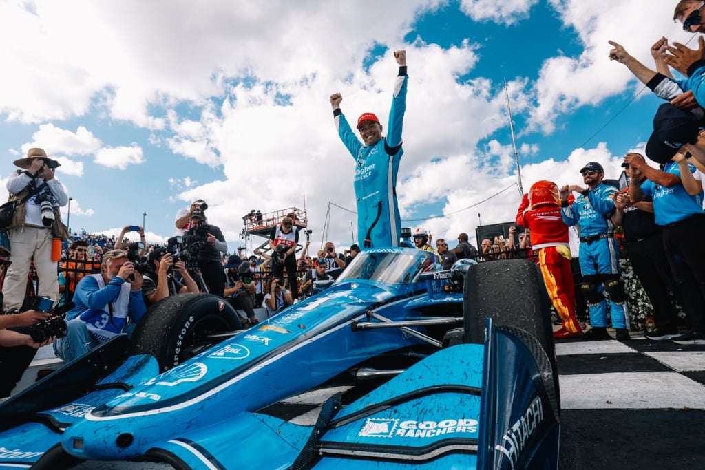Scottas McLaughlinas IndyCar