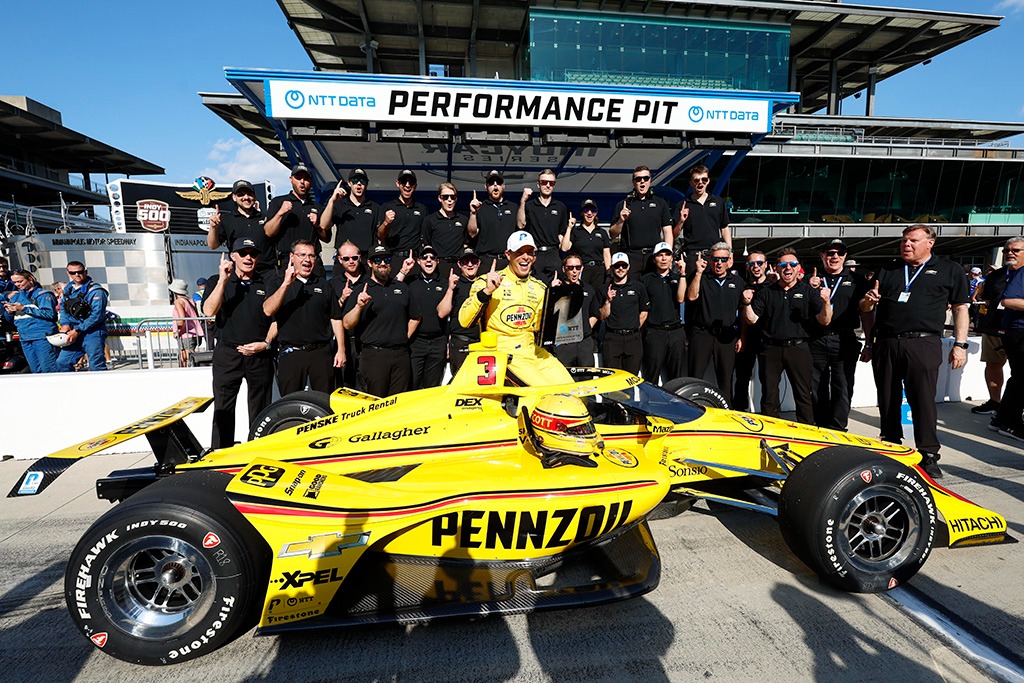 Scottas McLaughlinas Penske IndyCar