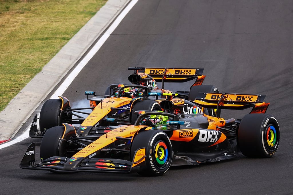 Lando Norrisas Oscaras Piastri McLaren