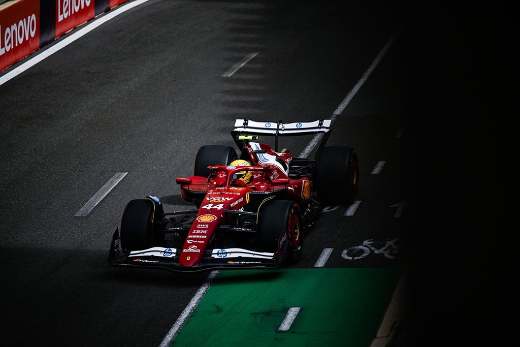 Lewisas Hamiltonas Ferrari
