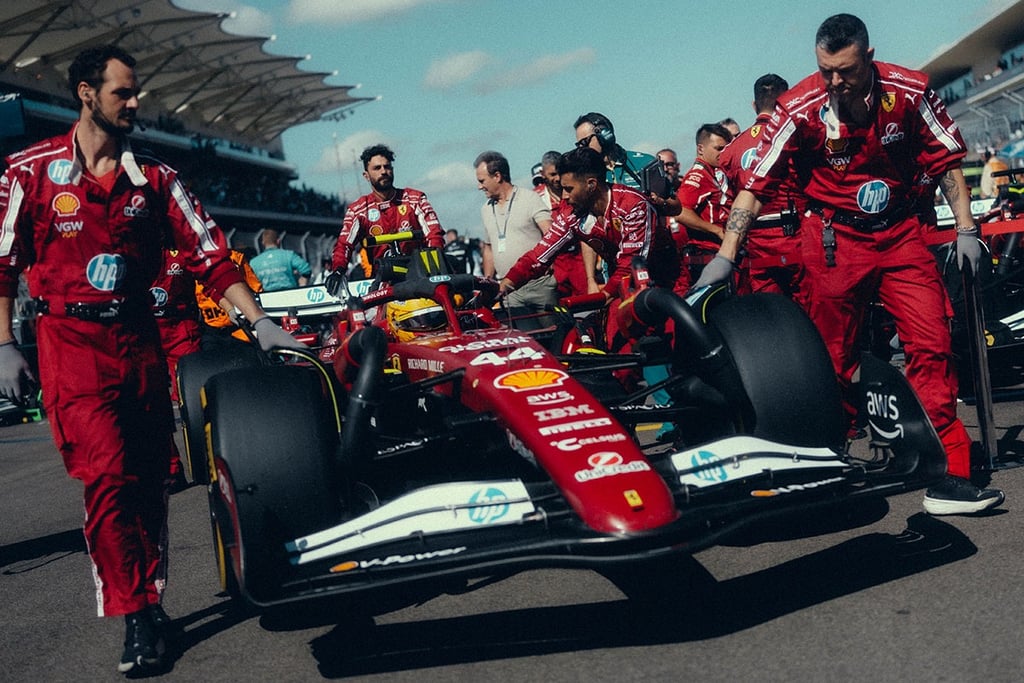 Lewisas Hamiltonas Ferrari