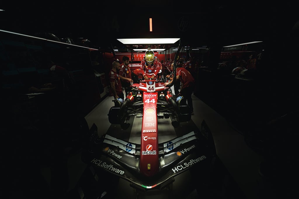 Lewisas Hamiltonas Ferrari