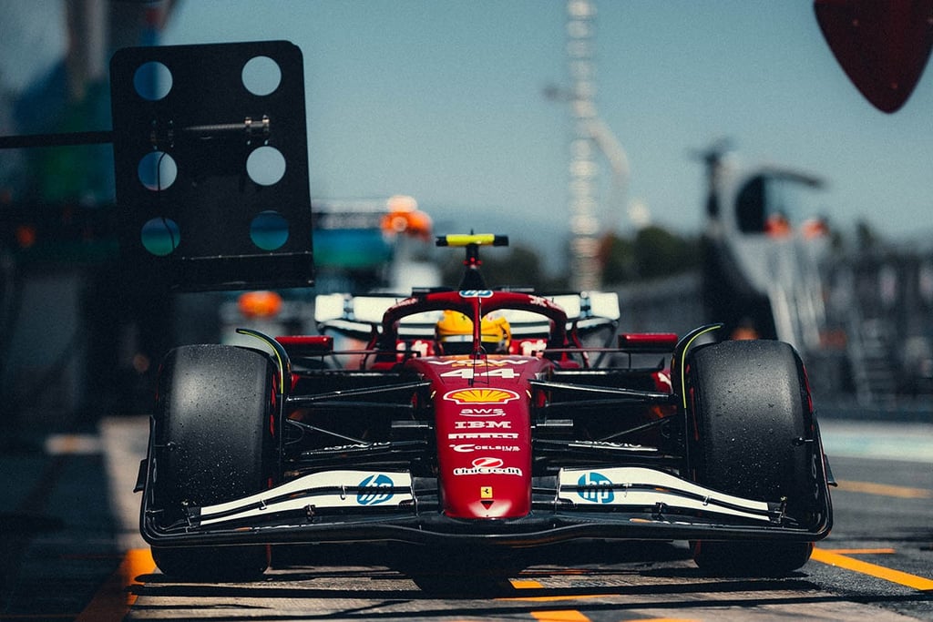 Lewisas Hamiltonas Ferrari