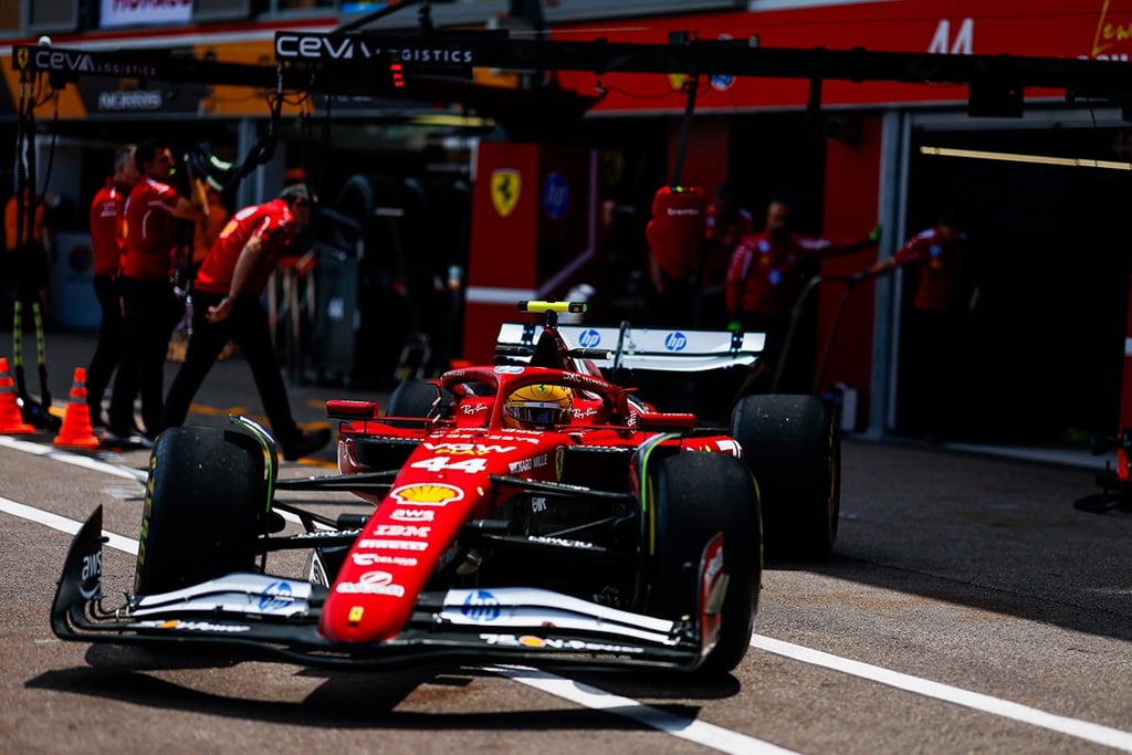 Lewisas Hamiltonas Ferrari