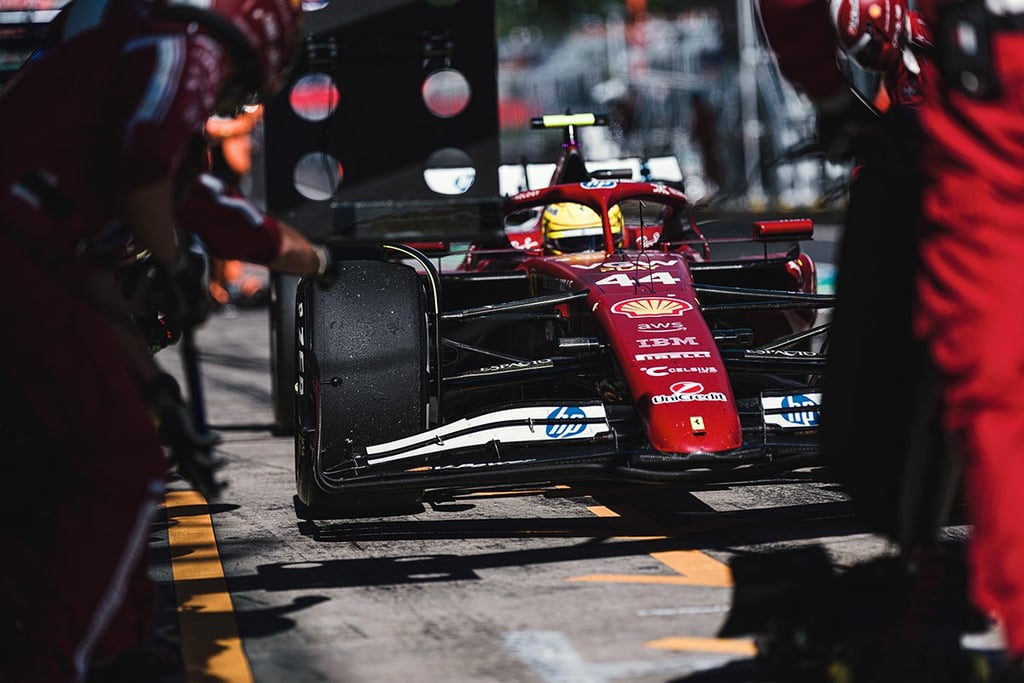 Lewisas Hamiltonas Ferrari