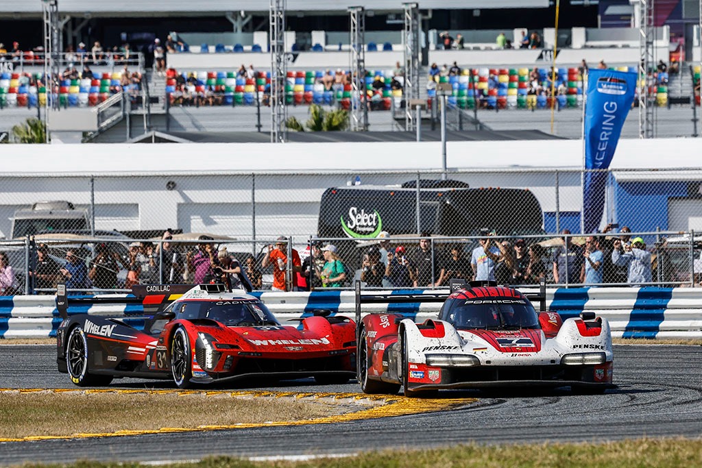 Porsche Cadillac IMSA Daytona
