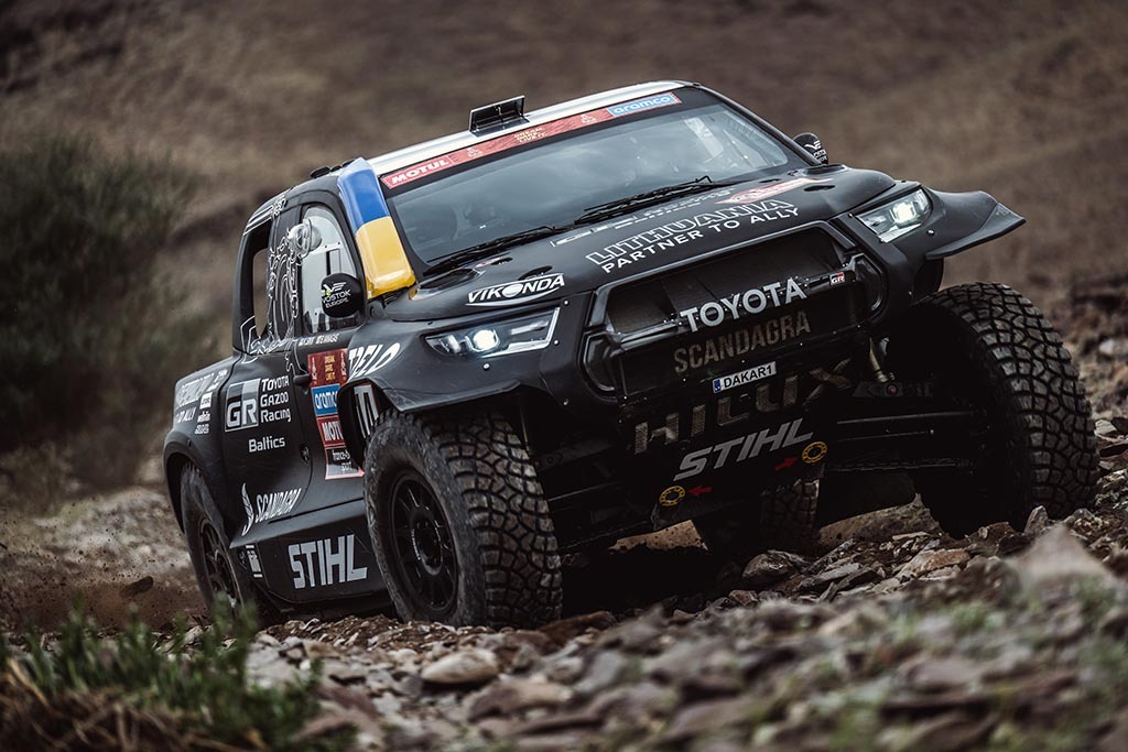 Benediktas Vanagas Toyota Dakaras