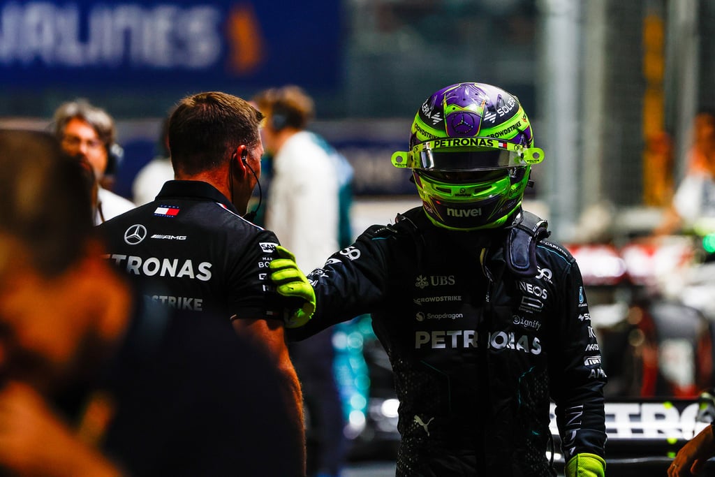 Lewisas Hamiltonas Mercedes Formulė-1
