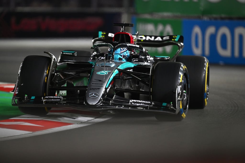 George'as Russellas Mercedes Formulė-1