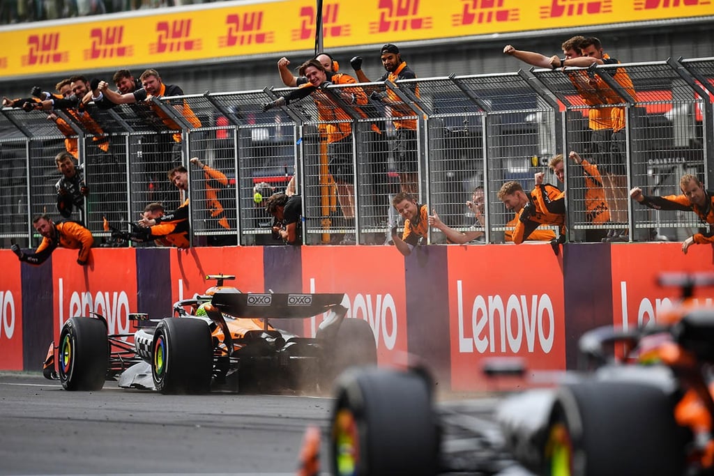 McLaren lenktynės F1