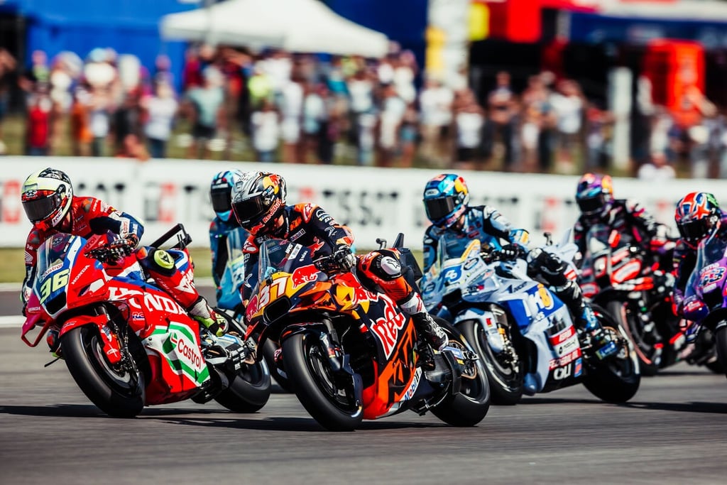 MotoGP startas lenktynės