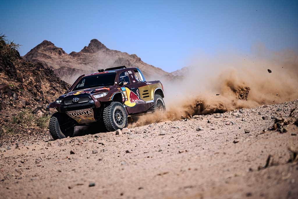 Guillaume‘as de Meviusas Toyota Dakaras