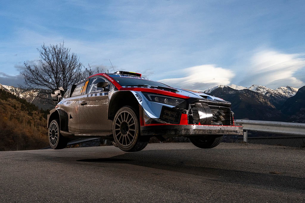 Thierry Neuville'is Hyundai WRC
