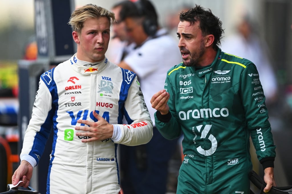 Liamas Lawsonas Fernando Alonso Formulė-1