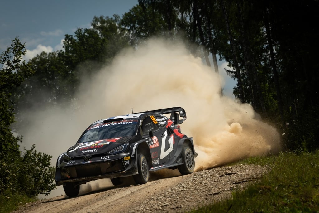 Kalle Rovanpera WRC Toyota Latvija