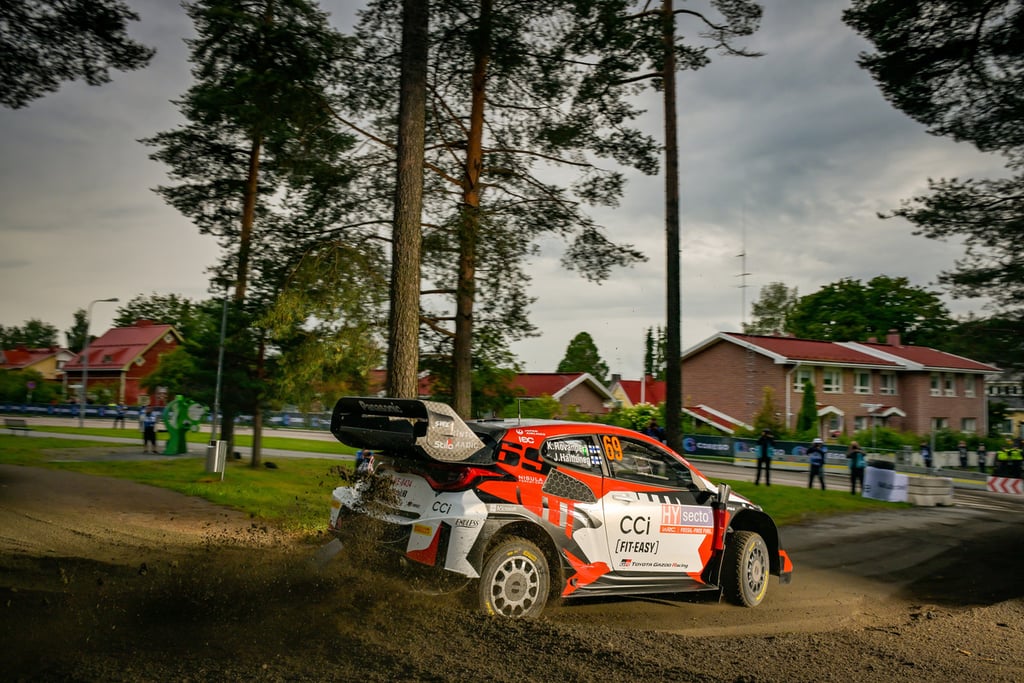 Kalle Rovanpera Toyota WRC ralis