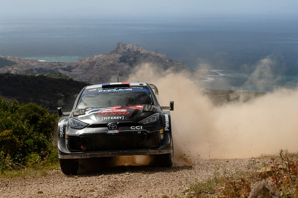 Sebastienas Ogier Toyota WRC