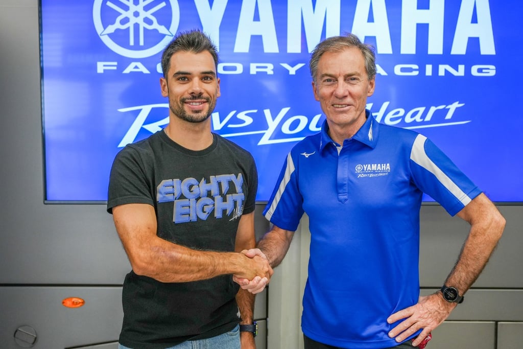 Miguelis Oliveira Linas Jarvisas Yamaha MotoGP